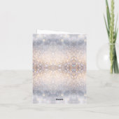 MOM Koningin van mijn leven Glitter Folded Note Ka Notitiekaartje (Achterkant)