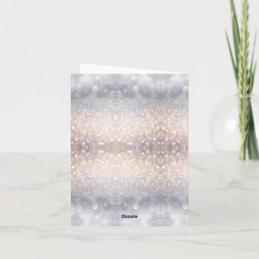 MOM Koningin van mijn leven Glitter Folded Note Ka Notitiekaartje (Achterkant)