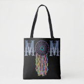 MOM Lace en Painted Denim Dreamweaver Tote Bag (Voorkant)