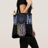 MOM Lace en Painted Denim Dreamweaver Tote Bag (Dichtbij)