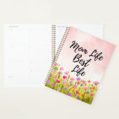 Mom Life Best Life Floral Planner (Display)