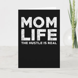 Mom Life Funny Gezegde Mom Kaart