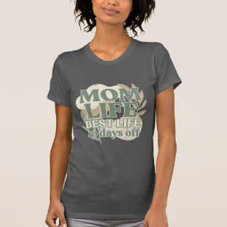 Mom Life grafische tee | Mom Life Best Life geen d T-shirt