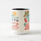 Mom Life in full bloom Cute Mama gift Mok (Midden)