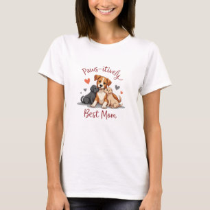 Mom Life Mooie Gift Design voor haar T-shirt