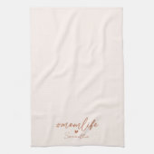 Mom Life - Rustieke Charm Design Theedoek (Verticaal)