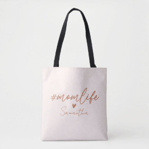 Mom Life - Rustieke Charm Design Tote Bag