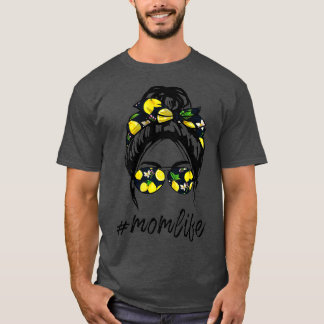 Mom Life s for women yellow lemon Sunglasses & Ban T-shirt