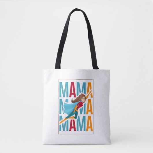 Mom Lifee Tote Bag Fun Quote Design  (Voorkant)