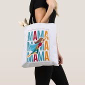 Mom Lifee Tote Bag Fun Quote Design  (Dichtbij)