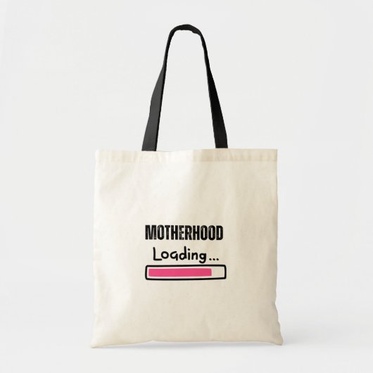 Mom Lifee Tote Bag Fun Quote Design (Voorkant)