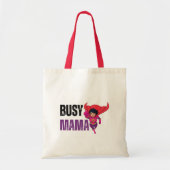 Mom Lifee Tote Bag Fun Quote Design (Voorkant)