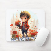 Mom lights up my life muismat (Met muis)