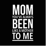 Mom like mother funny mothers day present staand fotobeeldje<br><div class="desc">Mom like mother funny mothers day present</div>