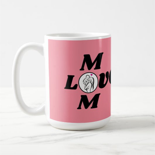Mom love koffiemok (Links)