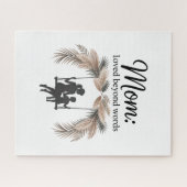 Mom Loved Beyond Words Legpuzzel (Horizontaal)