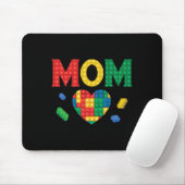 Mom Lover Master Builder Bouwstenen Blokken Mo Muismat (Met muis)