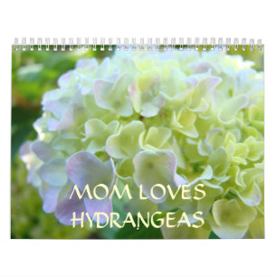 MOM LOVES HYDRANGEAS Calendars Nieuwjaar Kalender
