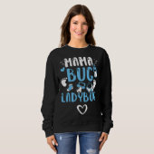 Mom Mama Bug Ladybug  Baby Boy Sayings Trui (Voorkant volledig)