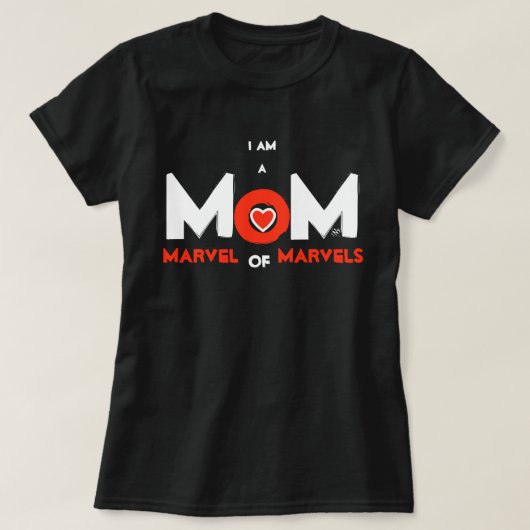 MOM: Marvel of Marvels T-shirt (Design voorkant)