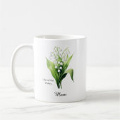 Mom May Birth Flower Lily of the Valley Koffiemok (Links)