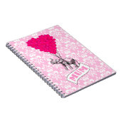 Mom met roze olifant notitieboek (Rechterzijde)