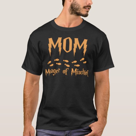 Mom Mischief Manager Harry P Hp T-shirt (Voorkant)
