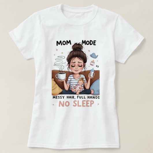 Mom Mode 2 Vrouwen T-shirt (Design voorkant)