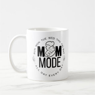 MOM MODE: De hele dag, elke dag - Moeders liefde Koffiemok