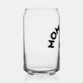 Mom Mode Glas met Paw Print Design (Rechts)