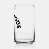 Mom Mode Glas met Paw Print Design (Links)