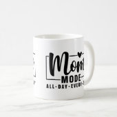 Mom mode koffie mok Moederdag cadeau (Voorkant rechts)