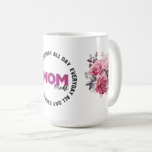 MOM Modus Elke Dag Bloemen Koffiemok
