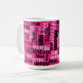 MOM Moeder Moederdag Gift Coffee Mok (Voorkant links)