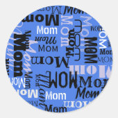 MOM Moeder Thuiscadeautje Sticker (Voorkant)