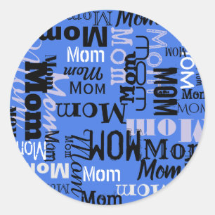 MOM Moeder Thuiscadeautje Sticker