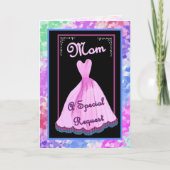 MOM - Moeder van de uitnodiging van de Bride - PIN (Voorkant)