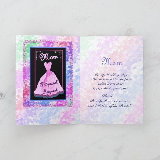 MOM - Moeder van de uitnodiging van de Bride - PIN (Binnen)