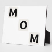 Mom Moederdag foto collage plaque Fotoplaat (Zijkant)