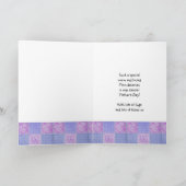 Mom Moederdag Kaart - Patchwork Dragon - Schattige (Binnen)