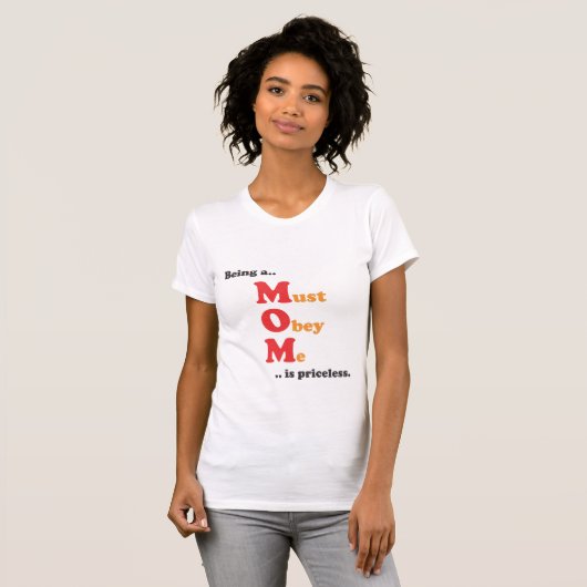 MOM - Moet me betaiën T-shirt (Voorkant volledig)