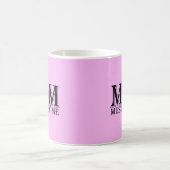 MOM (moet me gehoorzamen) Gezegde Black Koffiemok (Center)