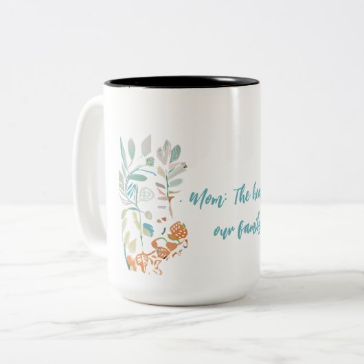 Mom Mok - minimalistisch | Elegant Moederdag cadea (Voorkant links)