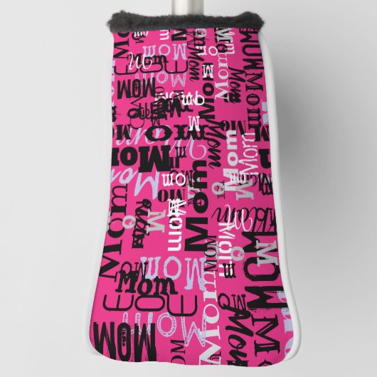 MOM MOTHER Moederdag Gift Golf Custom Sports Golfheadcover (Draai 90)