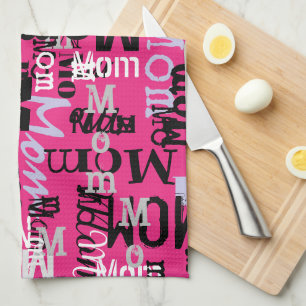 MOM MOTHER Moederdag Gift New MMammen Kitchen Theedoek