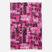 MOM MOTHER Moederdag Gift New MMammen Kitchen Theedoek (Verticaal)
