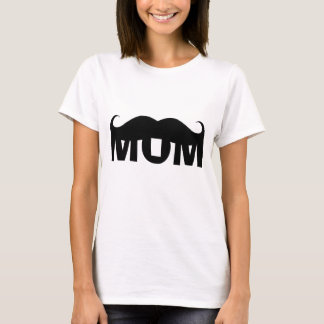 MOM MUSTACHE T-SHIRT