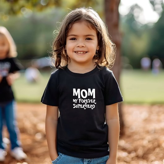 Mom My Forever Superhero white
