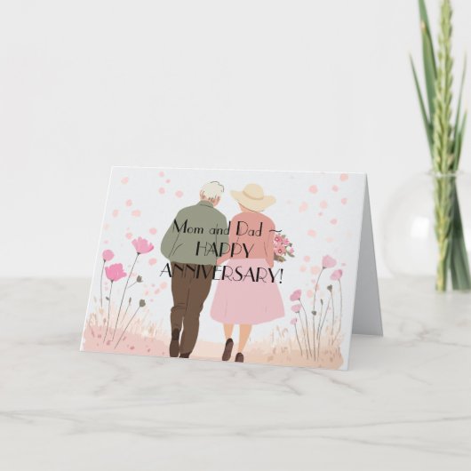 MOM n DAD JUBILEUM KAART (Voorkant)