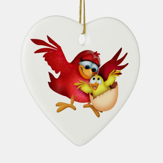 MOM - Nieuwe mam - SRF Keramisch Ornament (Rechts)